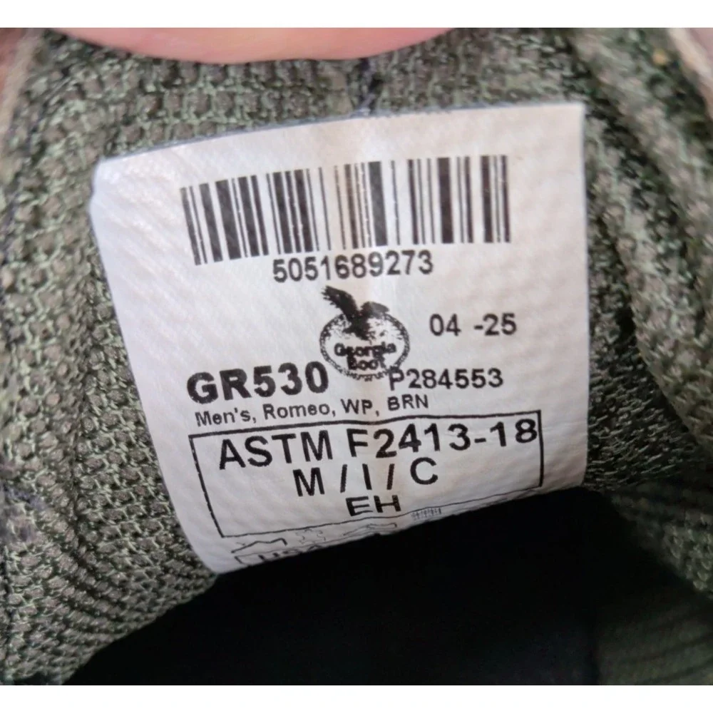 Georgia Giant Soggy Brown Romeo Work Boot